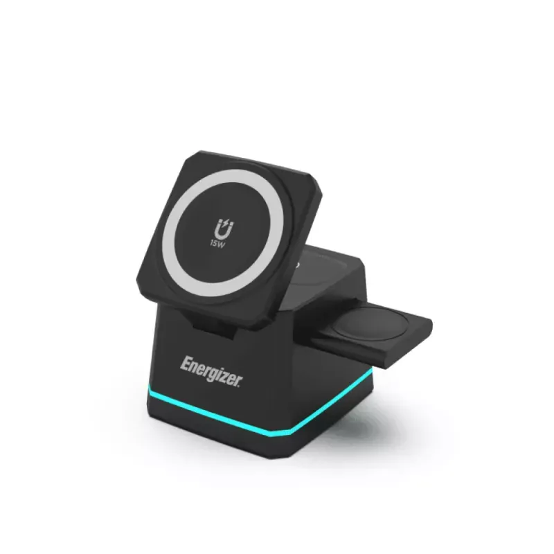 CARREGADOR ENERGIZER SECRETARIA WIREL.PAD 3 EM 1 15W