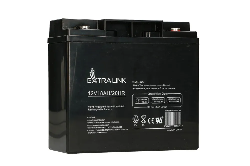 Extralink AKUMULATOR BATTERY ACCUMULATOR AGM 12V 18AH - EX.6334