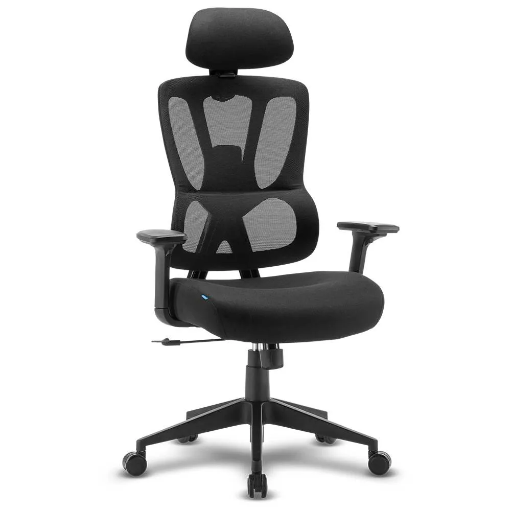 Cadeira de Escritório Ergonómica Offy Elya Preta