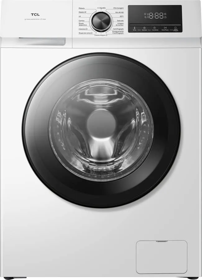 Máquina de Lavar Roupa TCL FF 0924WA1PT (9 kg - 1400 RPM - Branco)