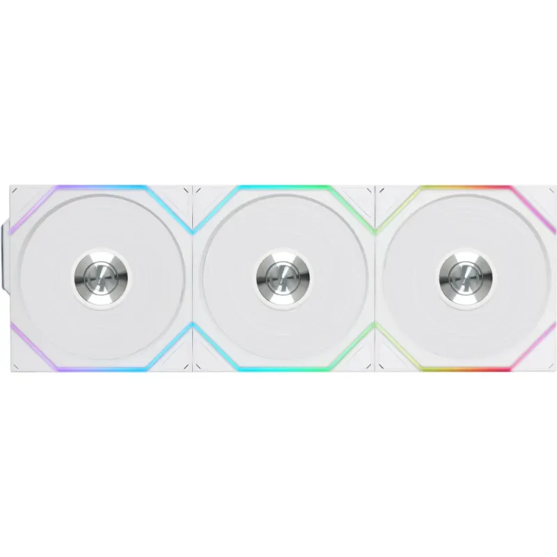 Ventoinha Lian Li UNI FAN TL120 Wireless RGB PWM Branco 120mm (Pack 3)
