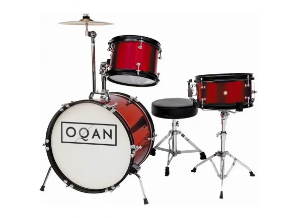 Bateria acústica OQAN INFANTIL RED QPA-3