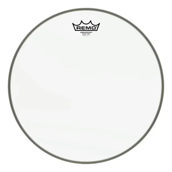 Remo 14" Ambassador Hazy Snare Side