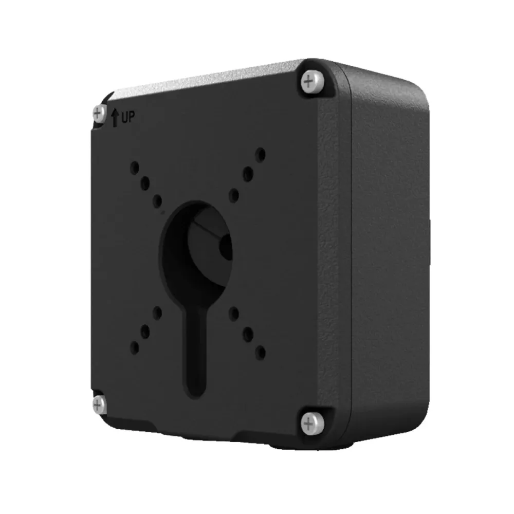 Caixa de Conexões Uniview Para Câmaras Bullet Preta - UV-TR-JB07-D-IN-BLACK