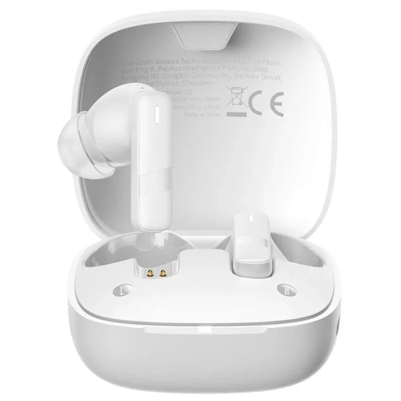 Auriculares Bluetooth Baseus Bowie E20 Brancos