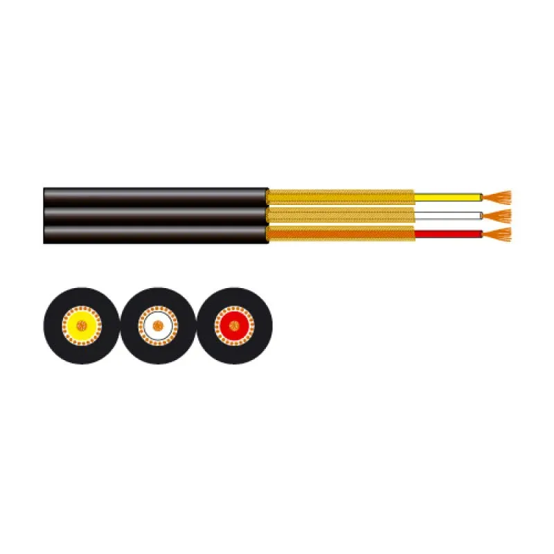 Bobine Cabo A/V de 3 Condutores 200m - CW-3