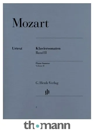 Henle Verlag Mozart Klaviersonaten 2