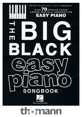 Hal Leonard The Big Black Easy Piano
