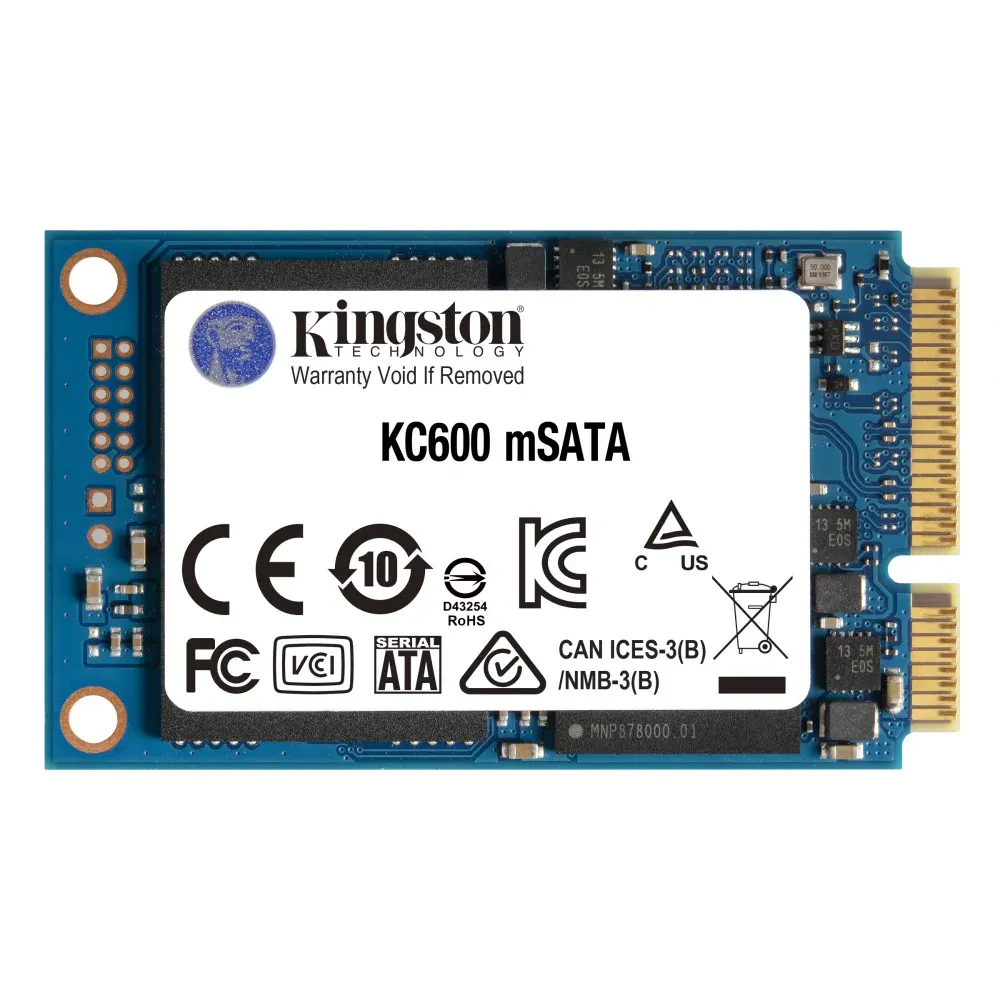 Disco SSD Kingston Technology KC600 1.02TB mSATA