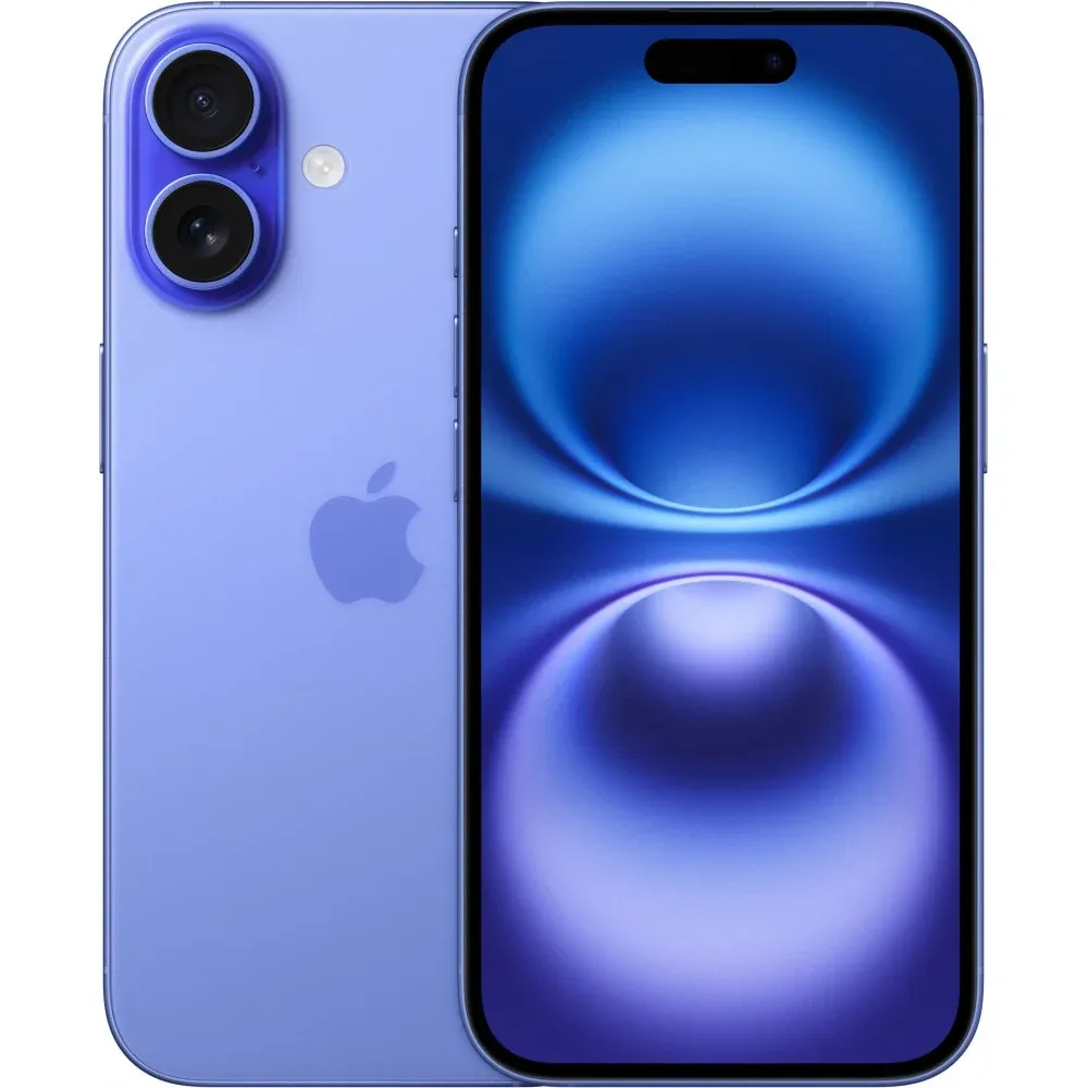 Smartphone Apple iPhone 16 6.1" Dual SIM 5G 128GB Azul