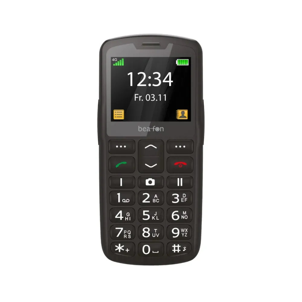 Telemóvel Beafon SL260 Preto/Prateado