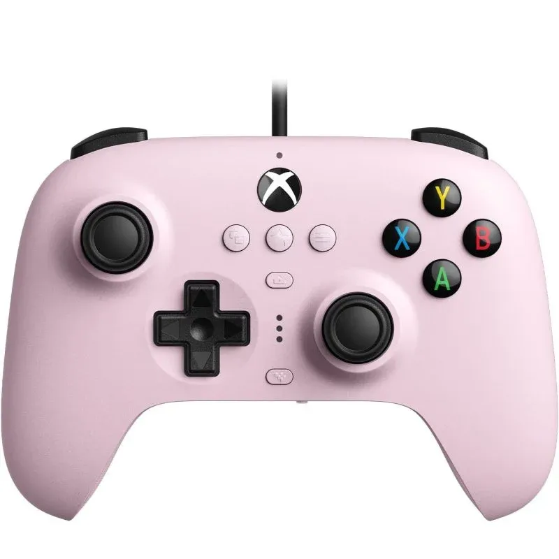 8Bitdo Ultimate Comando com Fio para Xbox Series/PC Rosa