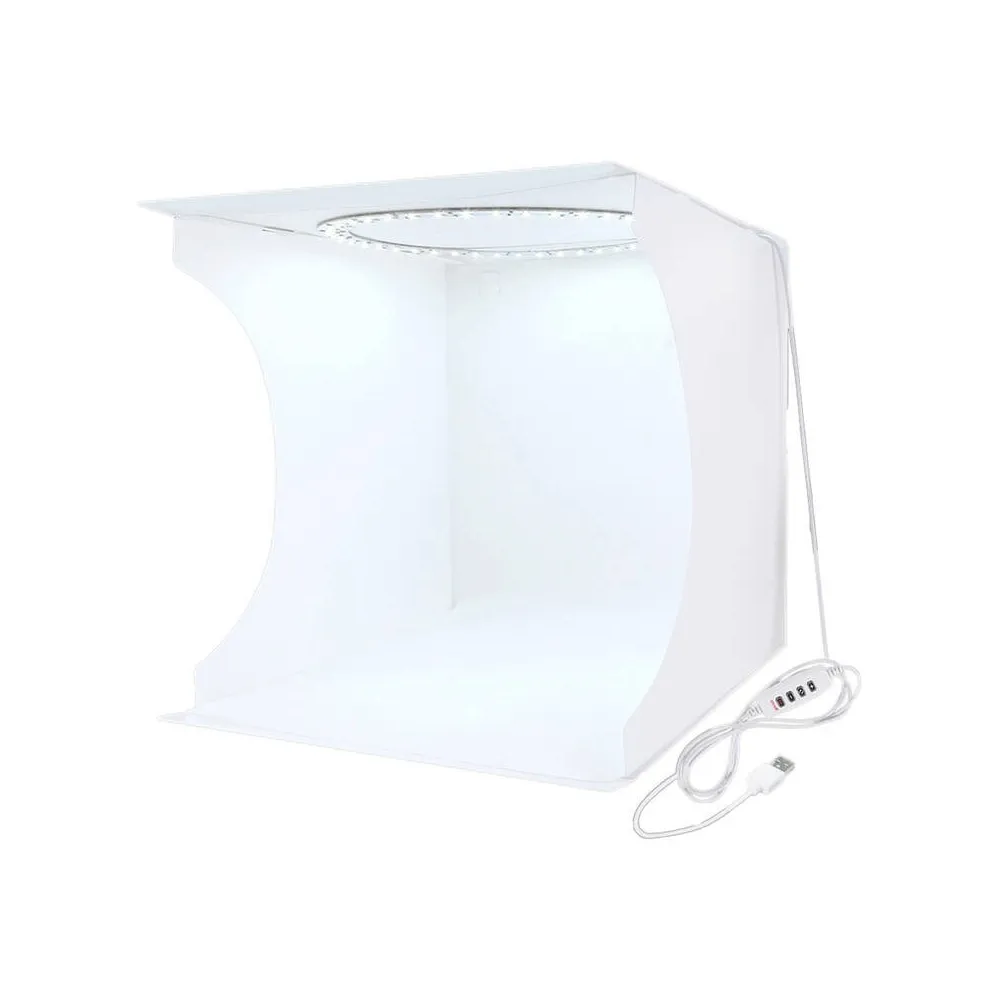 Puluz Caixa de luz fotográfica PU5030 LED 30 cm