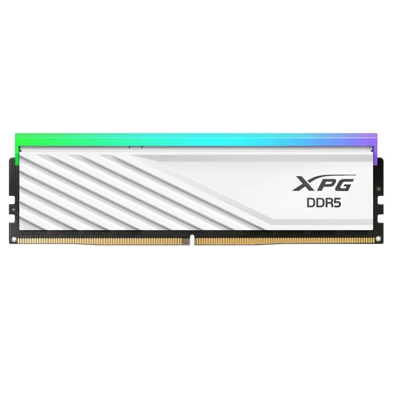 Memória RAM ADATA 32GB DDR5 6000MHz LANCER BLADE RGB 2x16GB Branca