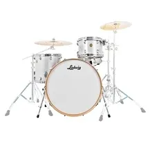 Ludwig Continental 22 4 PC Shell pack Silver Sparkle