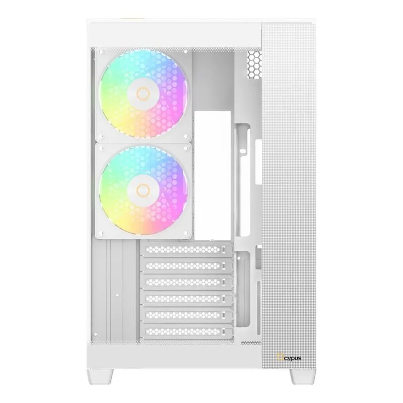 Caixa PC Ocypus Delta C74 ARGB Branco