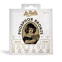La Bella BG-M Ph.Bronze Baritone 015-080