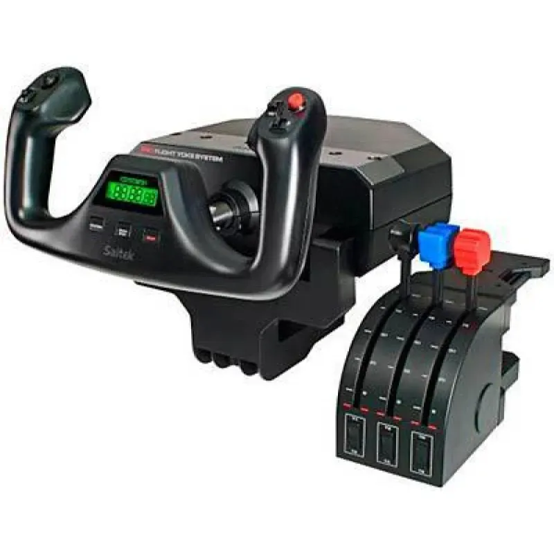 Sistema Voo Logitech G Saitek Pro Yoke
