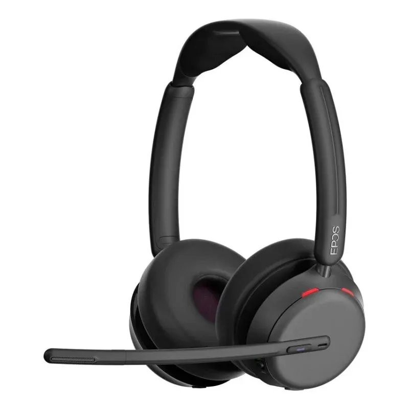 Auriculares EPOS Impact 1000 sem fios Bluetooth com cancelamento de ruído, microfone, preto