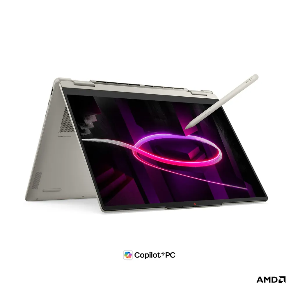 Portátil Lenovo Yoga 7a (Gen 11) Copilot AI 14AGP11-176 14 Seashell + Yoga Pen Gen 2