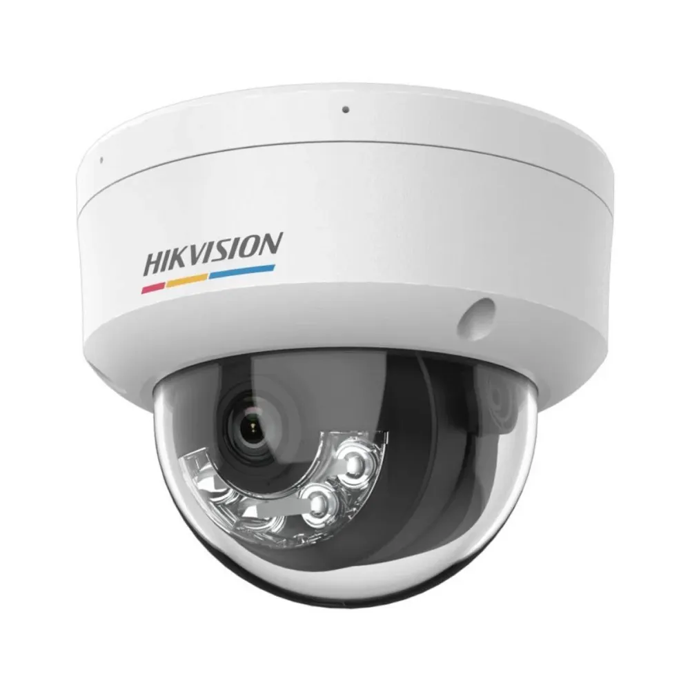 Câmara de Segurança IP Hikvision Value Dome ColorVu PoE 4MP 2.8mm Exterior IP67 - DS-2CD1147G2H-LIUF(2.8mm)