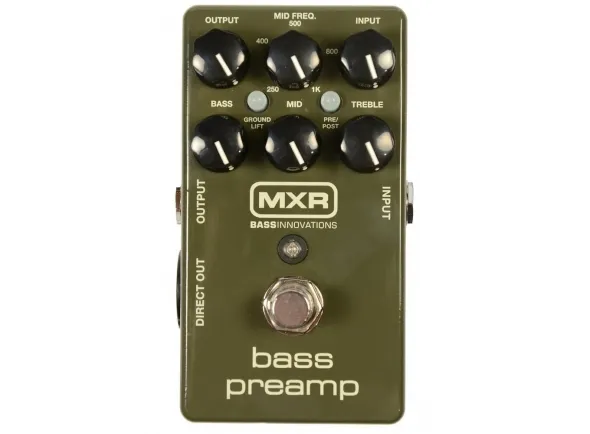 MXR M81 Bass Preamp Pedal para Baixo