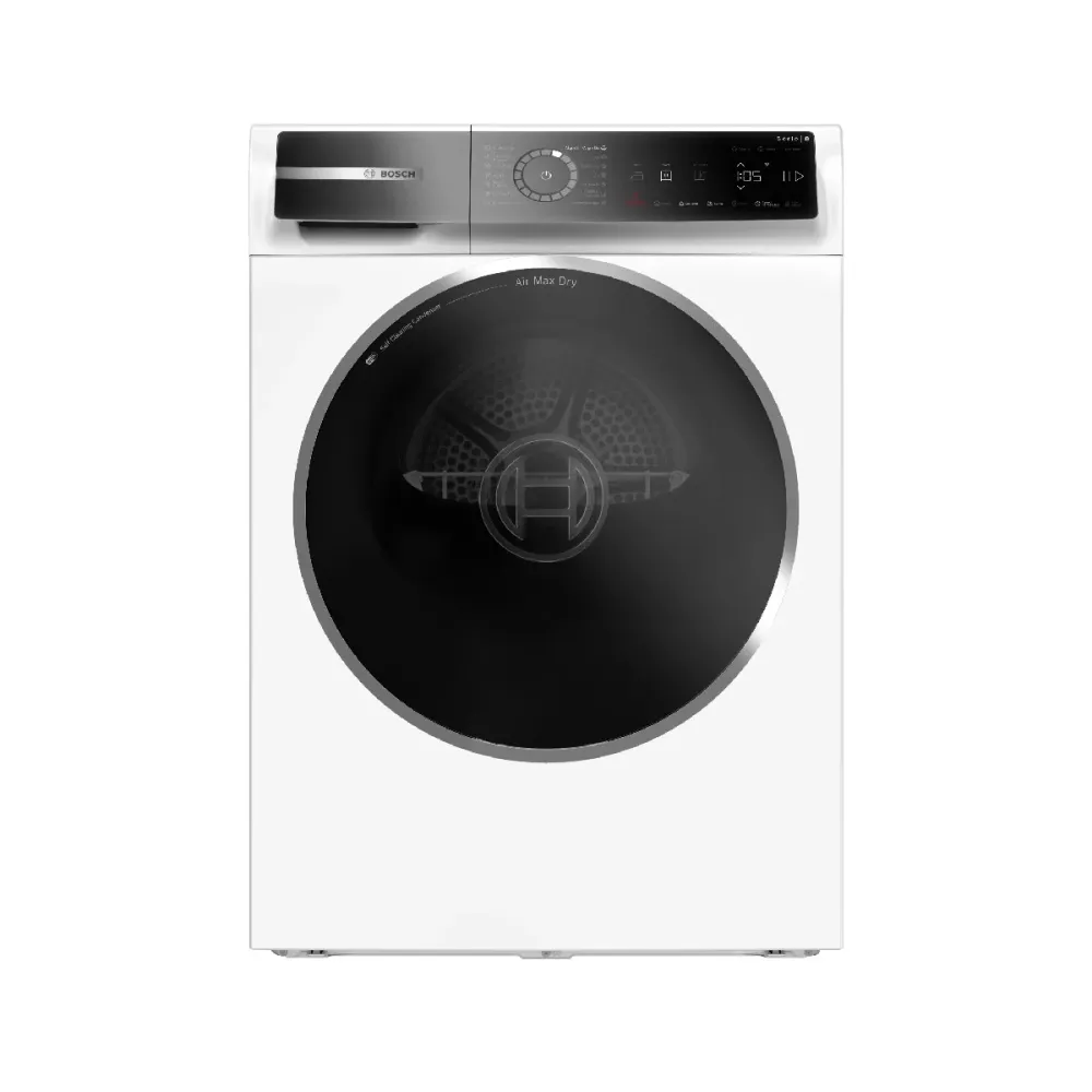Máquina de Secar Roupa Bosch Série 8 9Kg Branca - WRB247D0ES