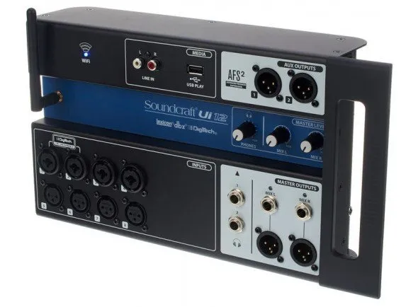 Soundcraft Ui12 Mesa de Mistura Digital de 12 Canais