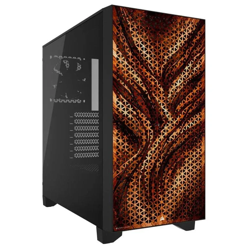 Caixa de Computador Torre ATX Corsair 3000D Airflow Vidro Temperado USB 3.0 Preto Sand