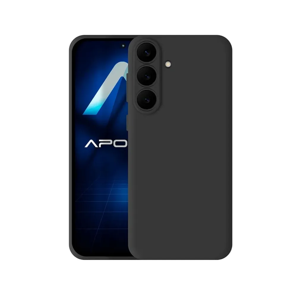 Capa de Silicone para Samsung Galaxy A57 Preta