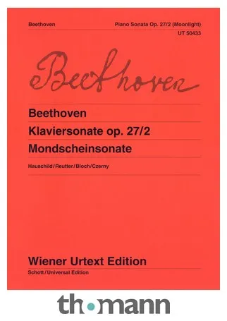 Wiener Urtext Edition Beethoven Mondscheinsonate