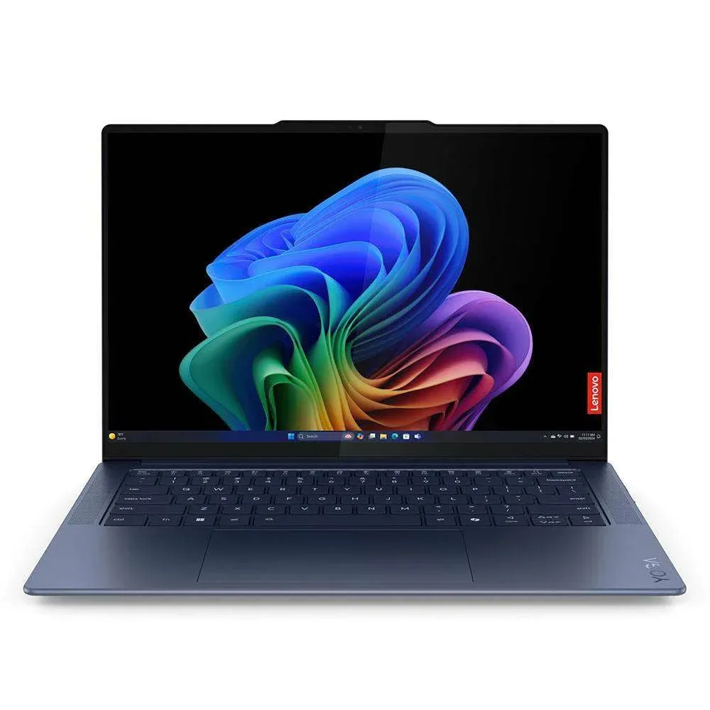 Portátil Lenovo Yoga Slim 7X 14Q8X9 AI 14.5" 3K OLED Touch Snapdragon X Elite X1E-78-100 16GB 1TB W11H