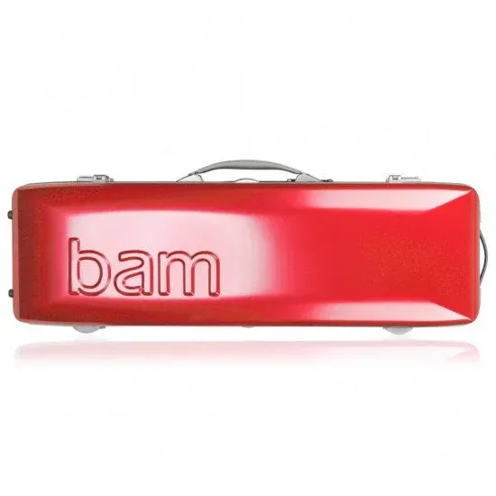 BAM ESTOJO VIOLINO 4/4 Graffiti Hightech GRAF2018XL Vermelho/Prata