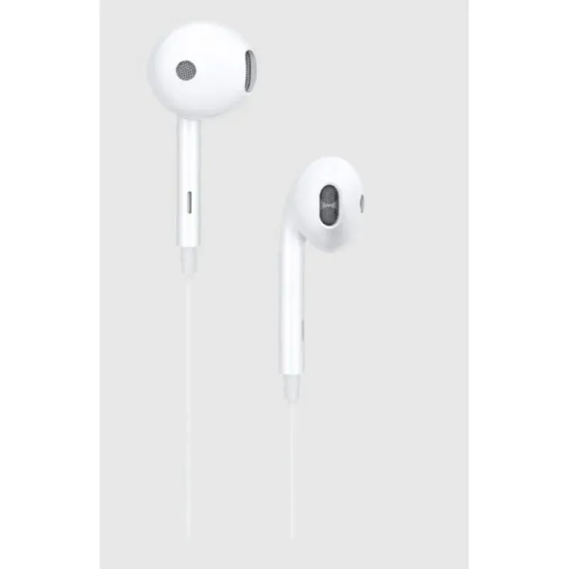 Auriculares Oppo MH135 com cabo USB-C intra-auriculares com microfone branco