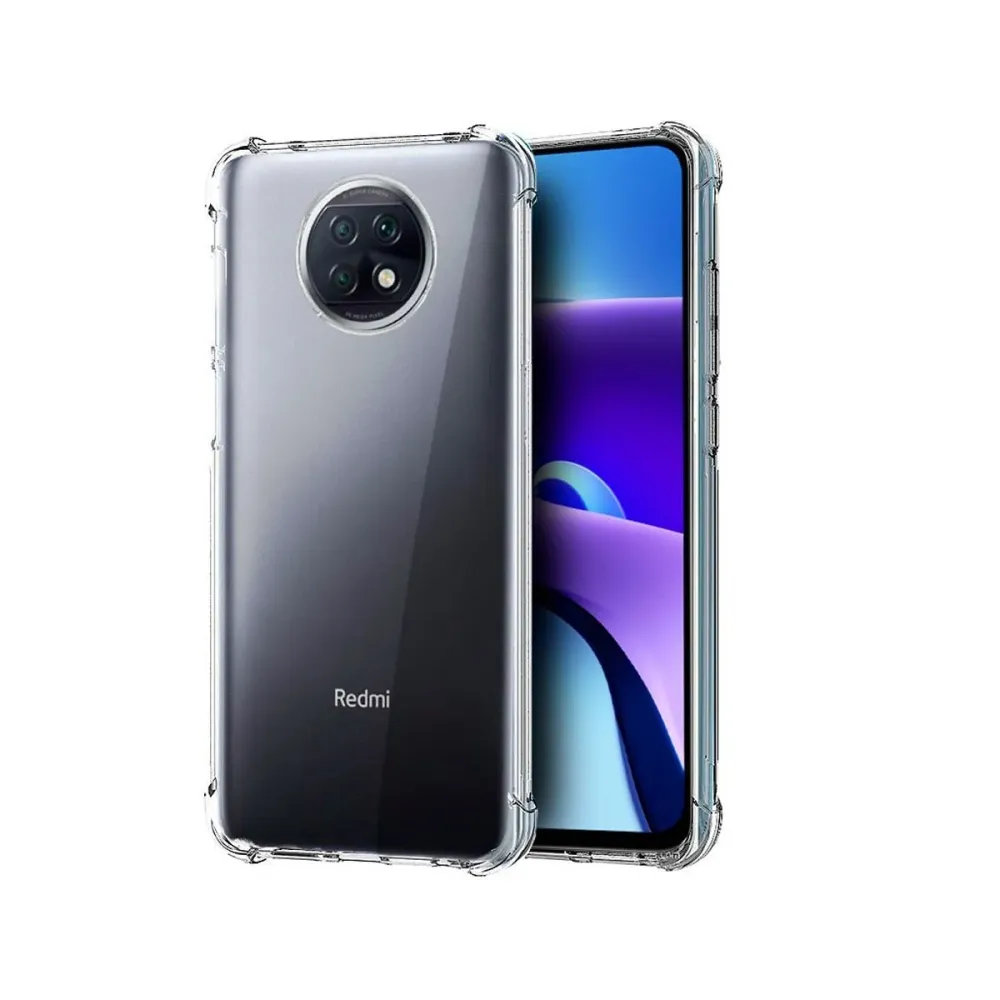 Capa Silicone Anti-Choque Xiaomi Redmi Note 9T Transparente