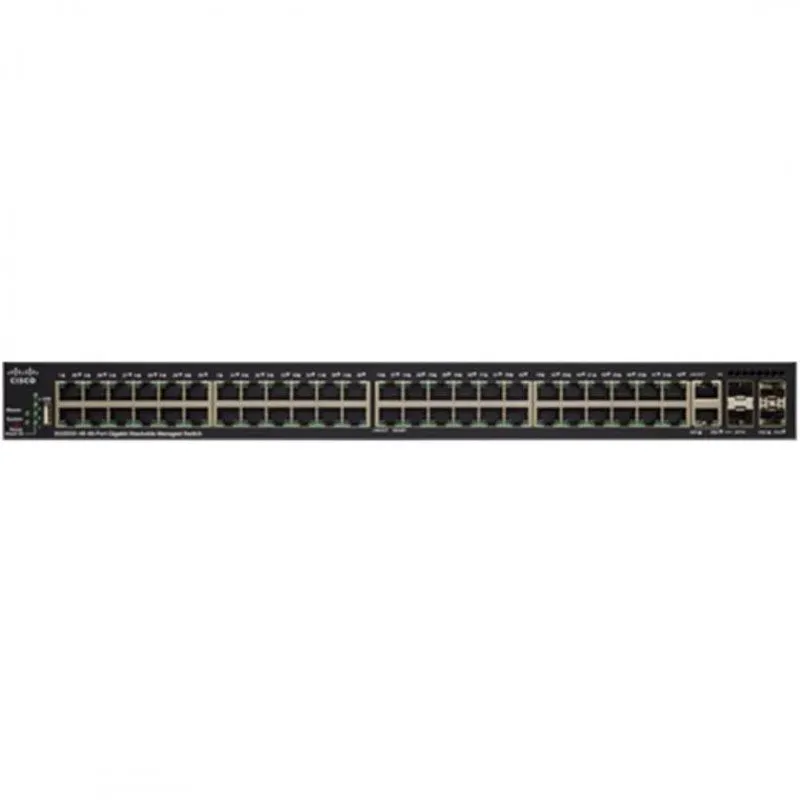 Cisco SG350X-48P Switch 48 Portas Gigabit PoE + 2 SFP+