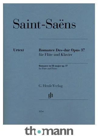 Henle Verlag Saint-Saëns Romance Flute
