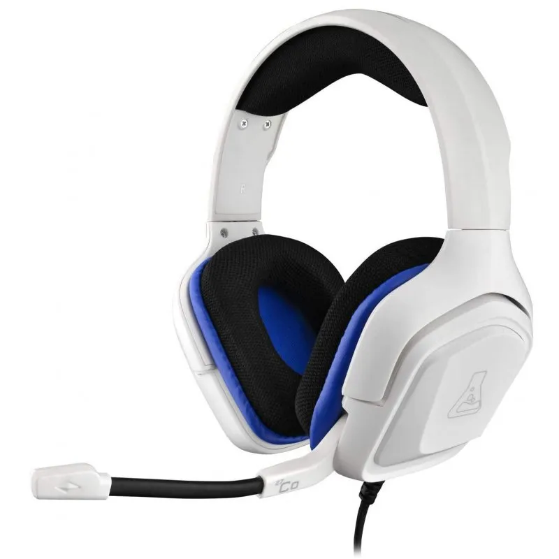 The G-Lab Korp Cobalt Headset Gaming Multiplataforma Branco