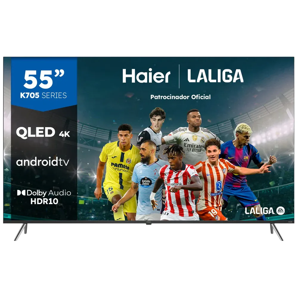 Smart TV Haier H55K705UG | QLED | 4K UHD | 55 | 139,7 cm F