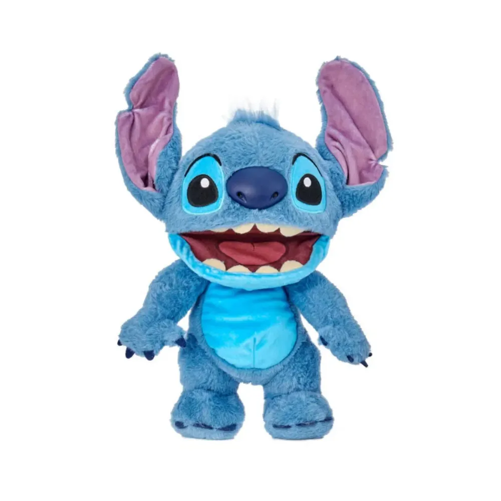 Peluche Eletrónico Famosa Disney Stitch Azul