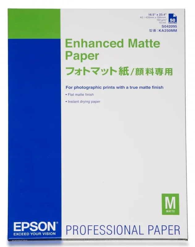 Enhanced Matte Paper A2 (25f)