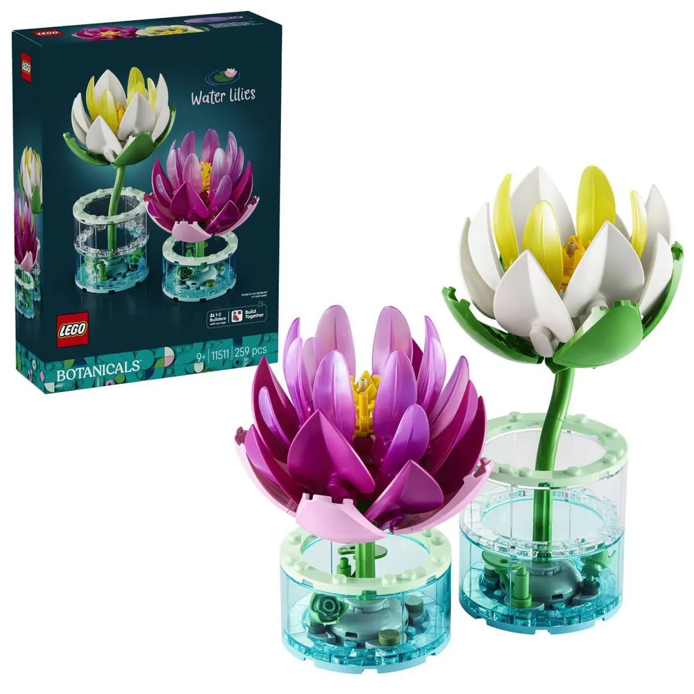 LEGO Botanicals: Nenúfares | Idades 9+ | 259 Peças | Item 11511