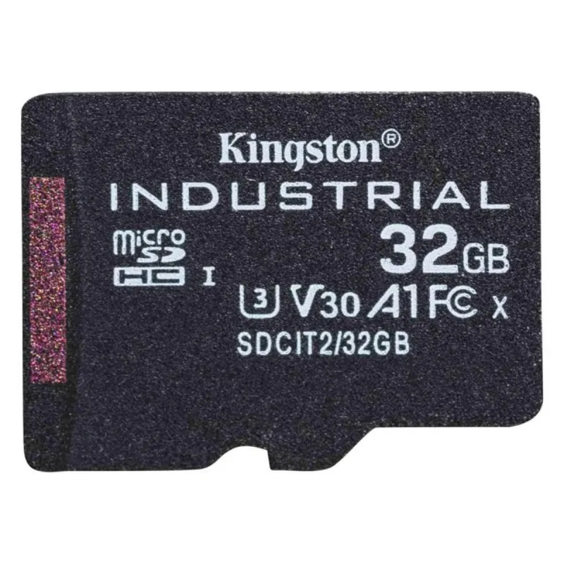 Kingston Industrial MicroSD 32GB UHS-I U3 V30 A1 Resistente -40°C/85°C