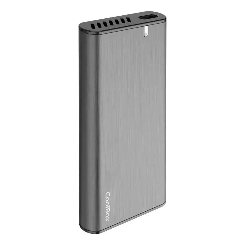 Caixa Externa CoolBox miniChase NS31 M.2 Alumínio Cinza USB-C 3.2 Gen2