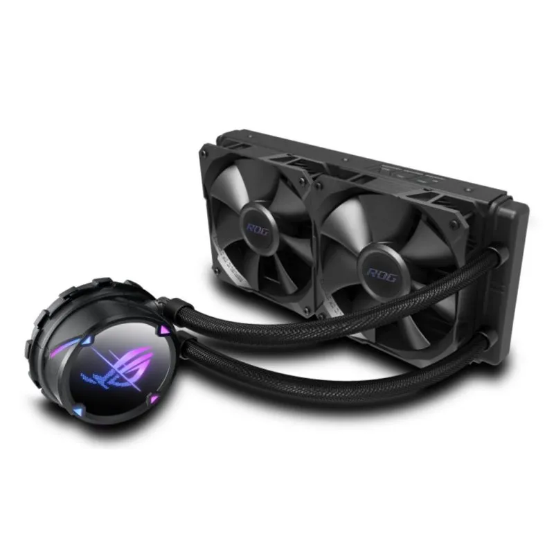 Refrigeração Líquida ASUS ROG STRIX LC II 240mm 2 Ventoinhas RGB direccionáveis