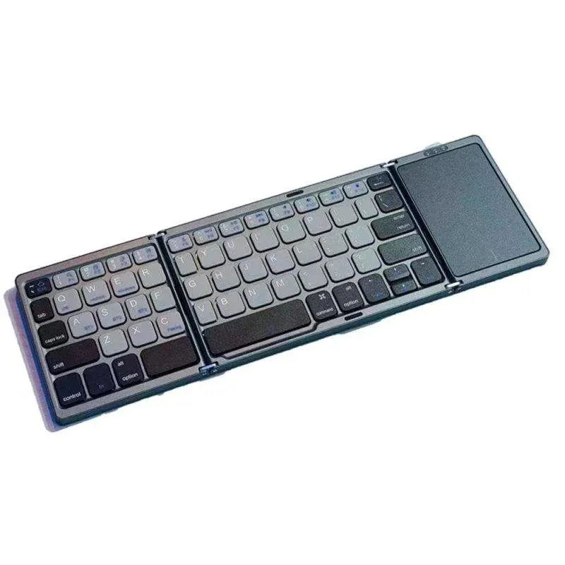 Teclado Royal Bailey B089t Bluetooth ultrafino leve QWERTY inglês