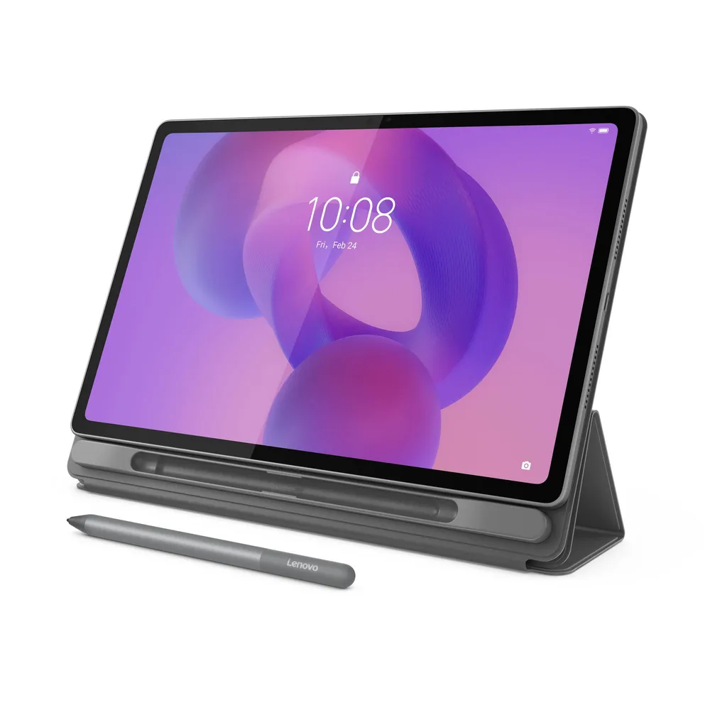 Tablet Lenovo Idea Tab Plus TB361FU 12.1 12GB/256GB Wi-Fi Cloud Grey + Pen Stylus Lenovo Tab Pen + Capa