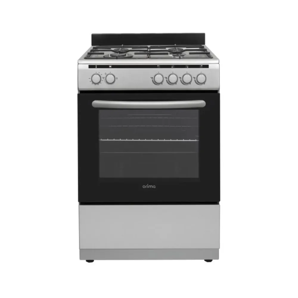 Fogão a Gás Orima OR-660-X 69L 4 Bicos Half Inox
