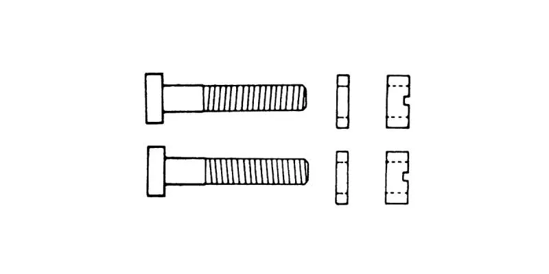 Conjunto de parafusos para Fonocápsulas M12 - 2360-12