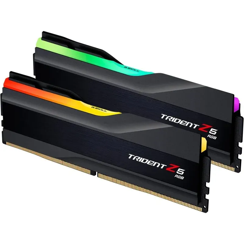 Memória RAM G.Skill Trident Z5 RGB DDR5 6400MHz 64GB (2x32GB) CL32 Intel XMP 3.0